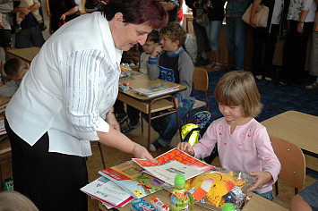 První den prvňáčků ZŠ Kasejovice 2008