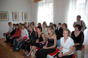 Slavnostní předávání vysvědčení 2007