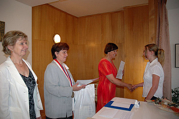 Slavnostní předávání vysvědčení 2007