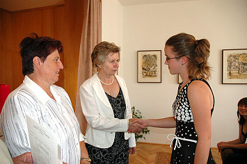 Slavnostní rozloučení a předání vysvědčení 2008