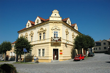 Památkově chráněný dům - Kasejovice. Dům č.p.184.