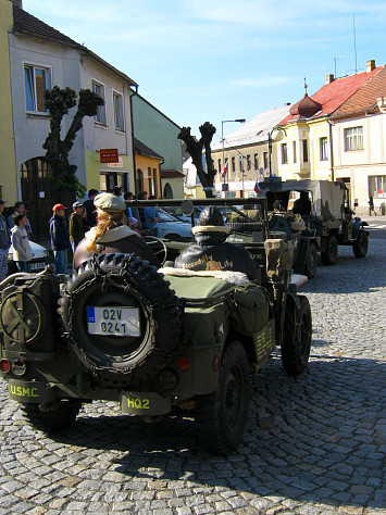 Oslavy 66. výročí osvobození Kasejovic