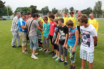 Oslavy prvních dnů užívání  nového areálu  sportoviště.