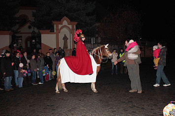 Příjezd sv. Martina do Kasejovic