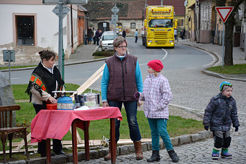 Živý betlém na kasejovickém náměstí 2014