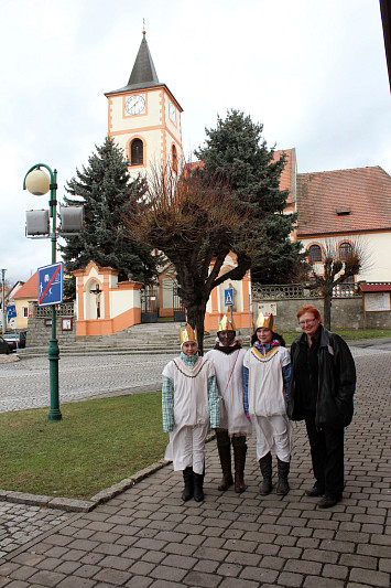 Tříkrálová sbírka v Kasejovicích 2015