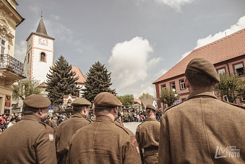 Oslavy osvobození Kasejovic 2015 Libor Makrlík