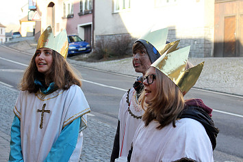 Tři králové opět po roce navštívili Kasejovice