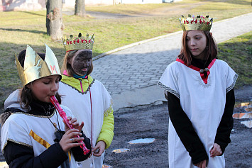 Tři králové opět po roce navštívili Kasejovice