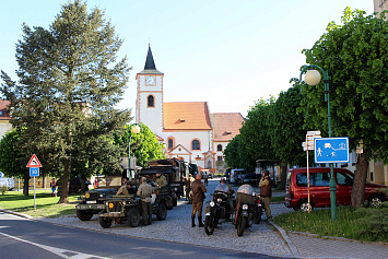 Kasejovice slavily konec 2. světové války