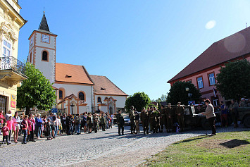 Kasejovice slavily konec 2. světové války