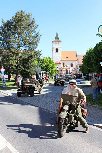 Kasejovice slavily konec 2. světové války