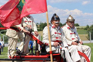 Hasičské cvičení v Kasejovicích