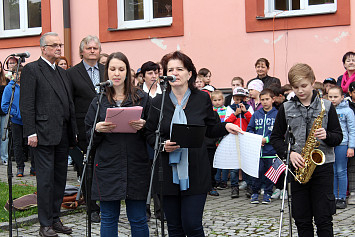 Oslavy konce druhé světové války se v Kasejovicích konaly s Miroslavem Kalouskem