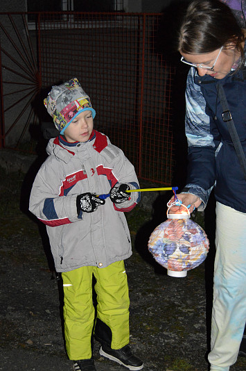 Lampionový průvod v Kasejovicích